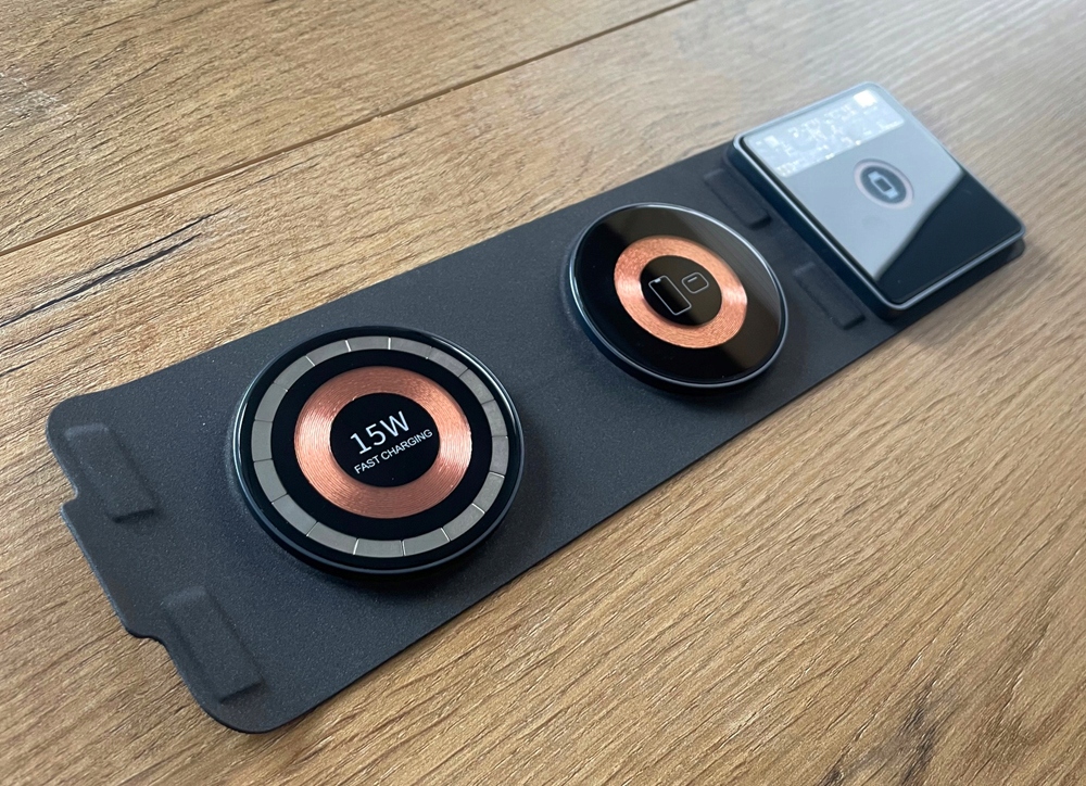 SZYBKA ŁADOWARKA BEZPRZEWODOWA MAGNETYCZNA 3w1 30W Stan opakowania oryginalne