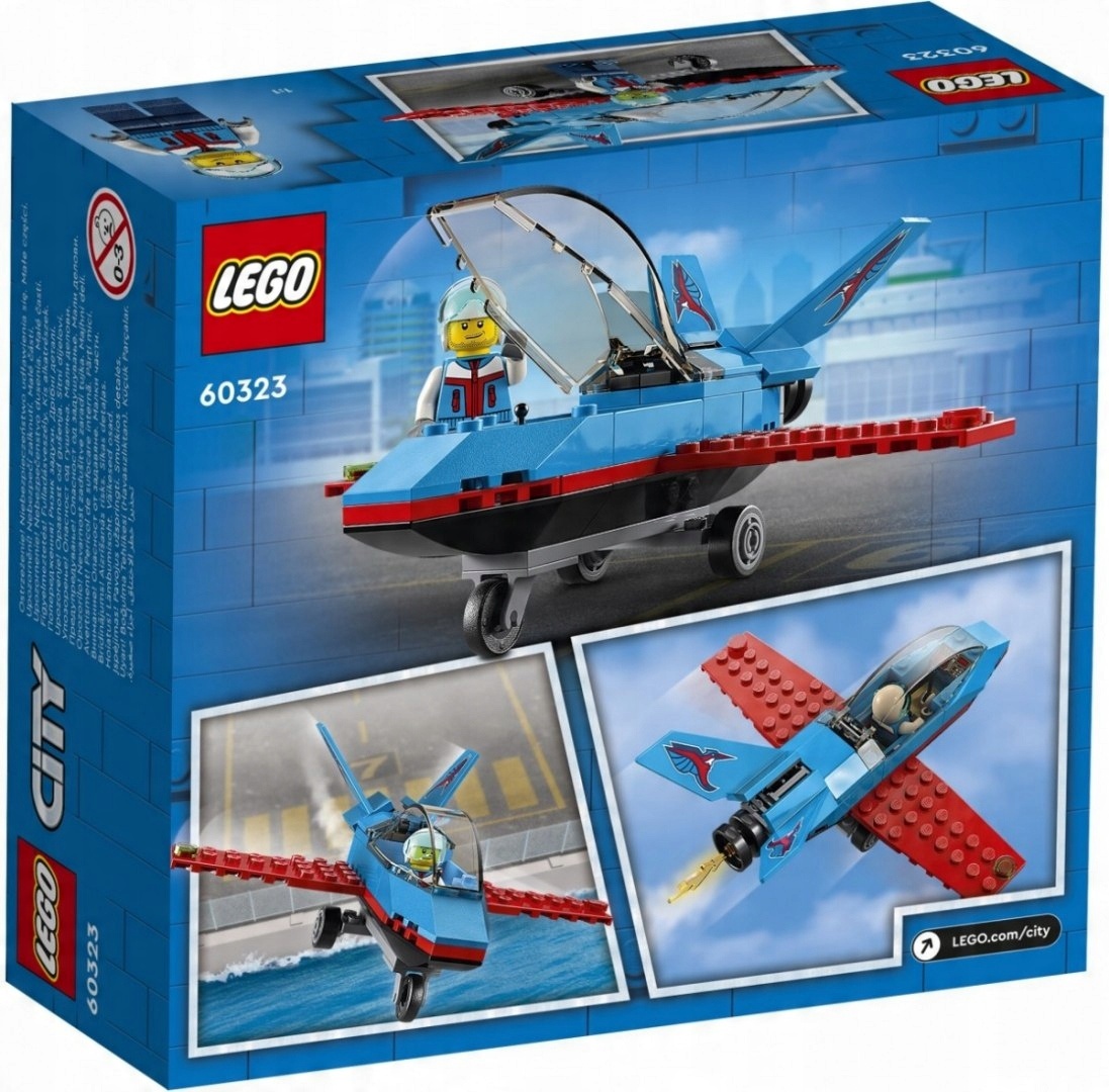 

Lego City 60323 Samolot kaskaderski