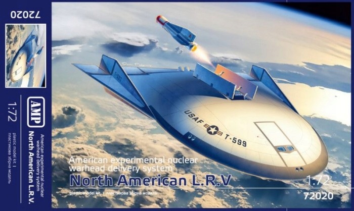North American Lrv Usaf Amp 72020 v měřítku 1/72