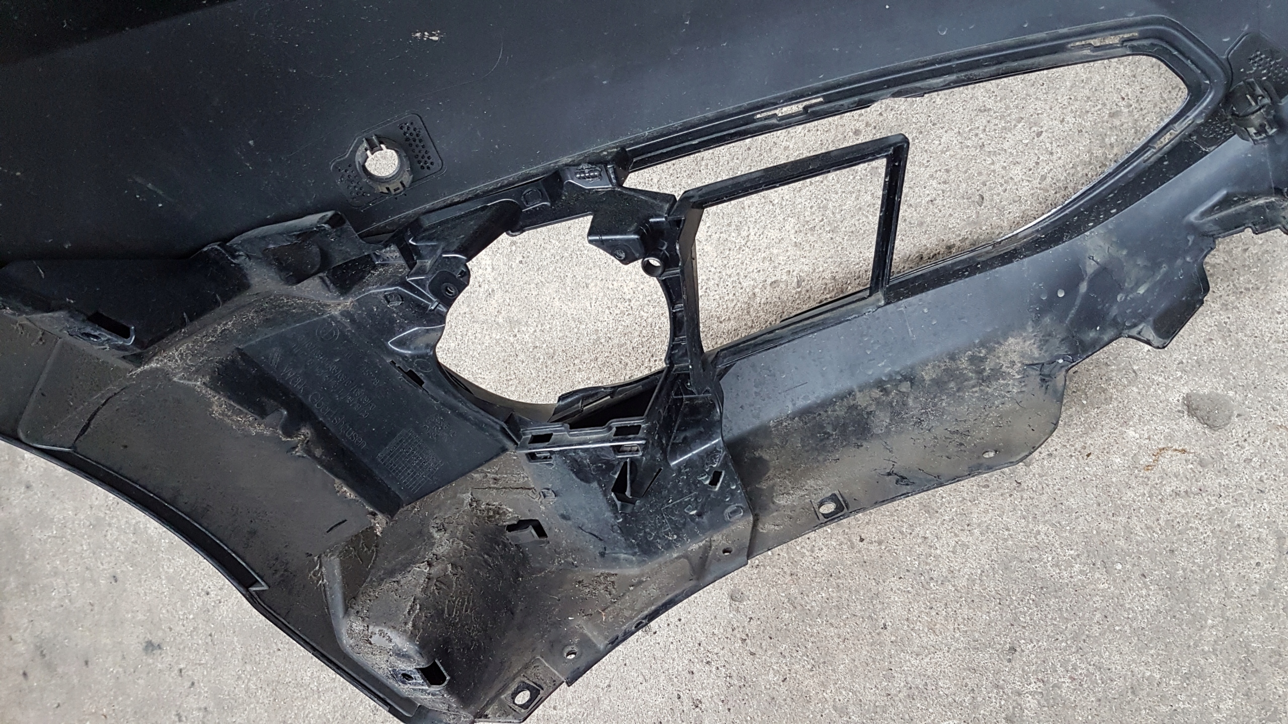 front bumper BMW SERIA 2 F22 BLACK SAPHIRE