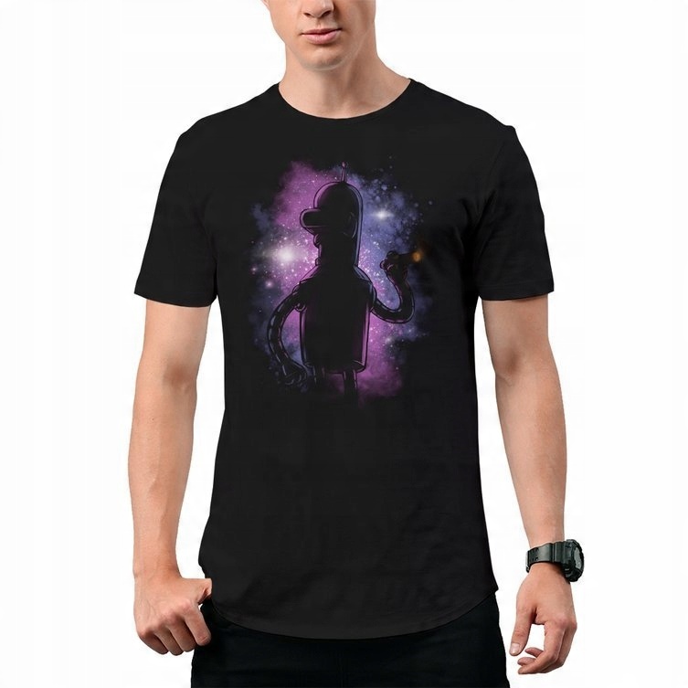

Koszulka T-Shirt Bender Space Art L