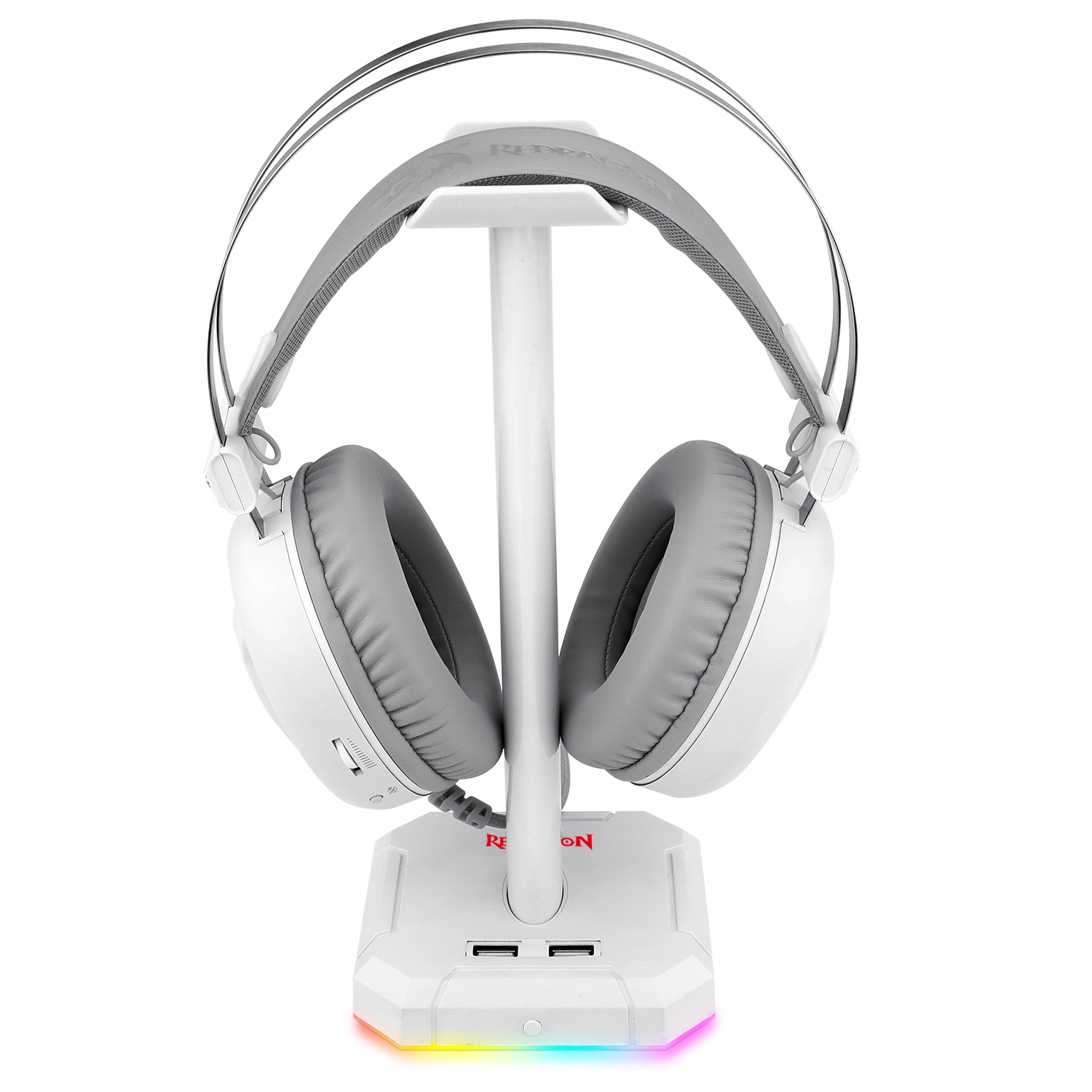 Redragon HA300 Scepter Pro RGB Stojak na słuchawki wieszak HUB USB Model HA300