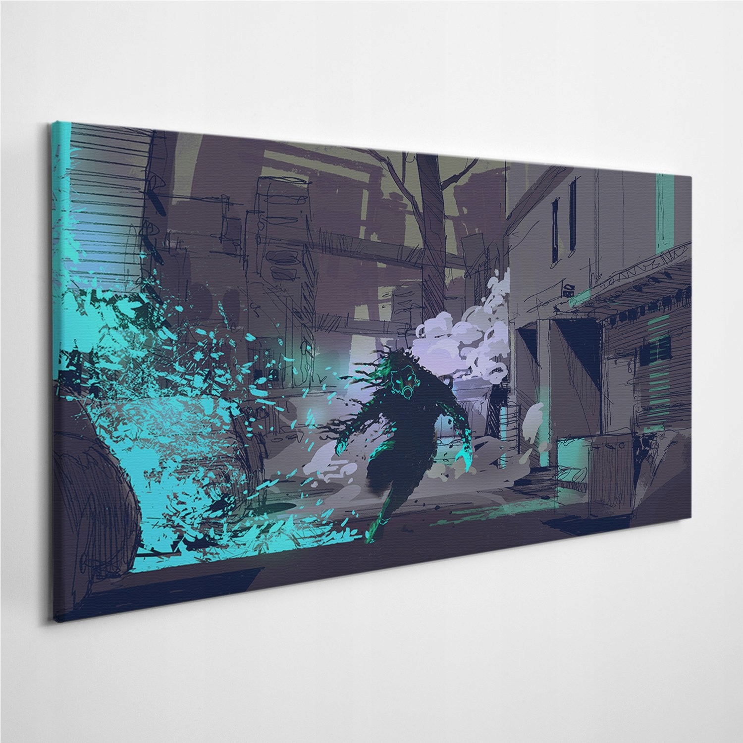 

Foto-obraz na ścianę SciFi Potwór Bestia 100x50 cm