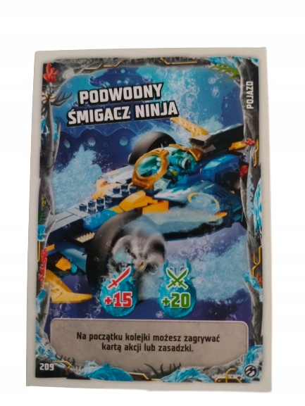 Karta Lego Ninjago Seria 7 Numer 209