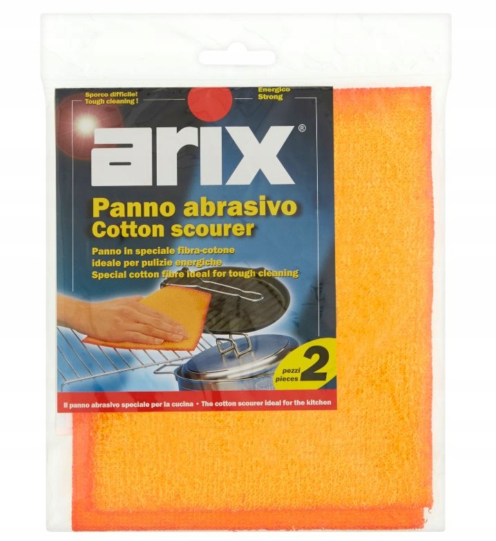 

Arix Ściereczki Ścierne 15x18cm 2szt T1251..
