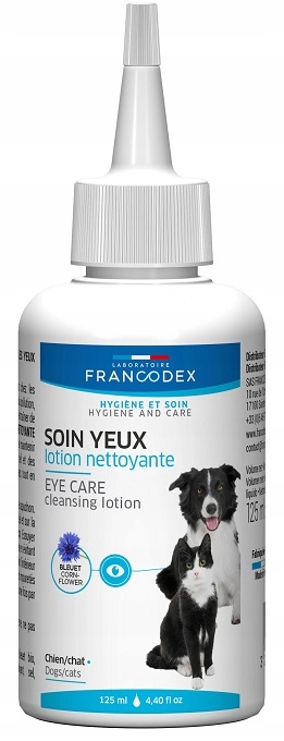 

Francodex Płyn do przemywania Oczu pies kot 125ml