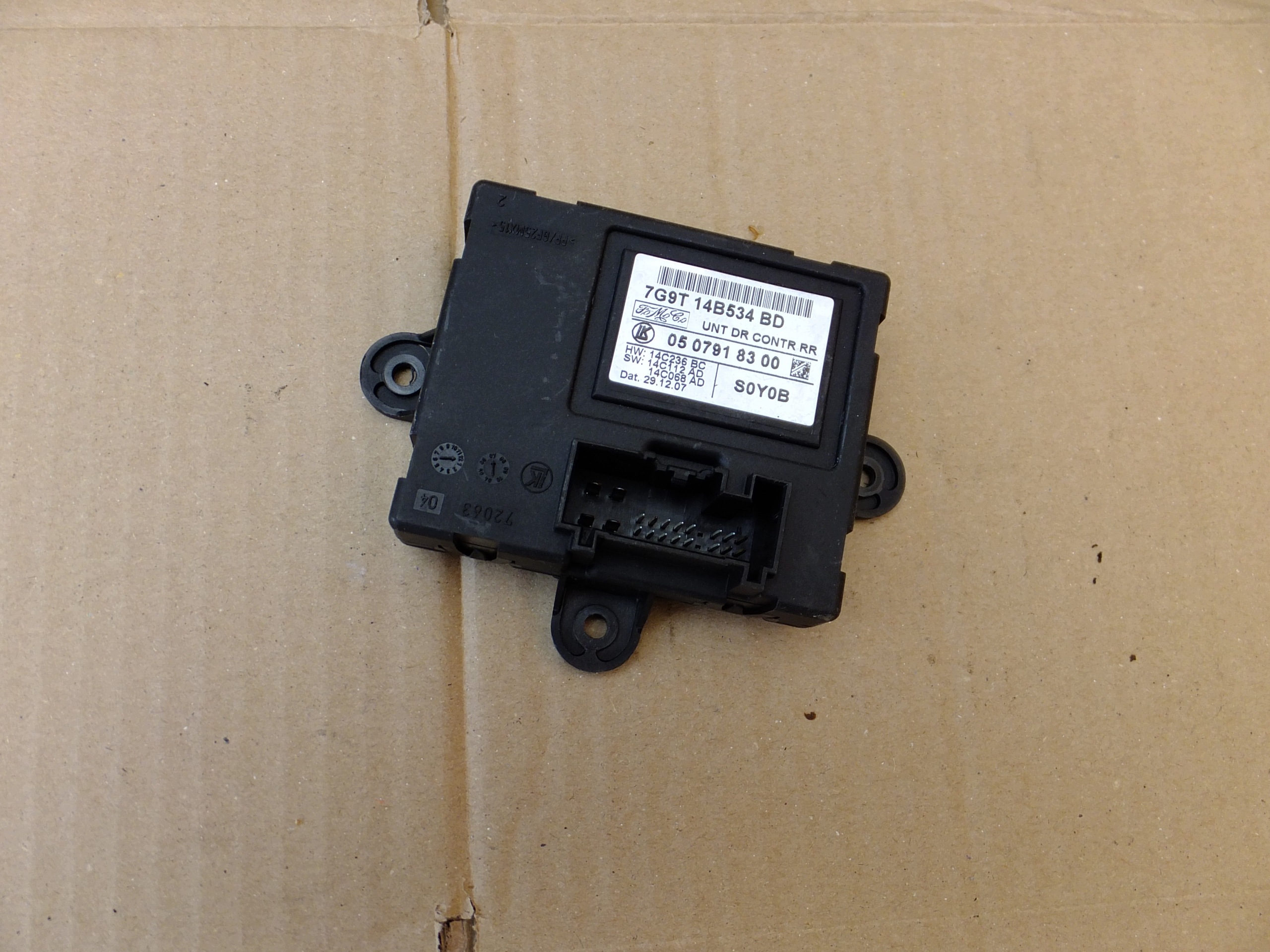 module door left rear part ford galaxy mk2 7G9T-14B534-BD