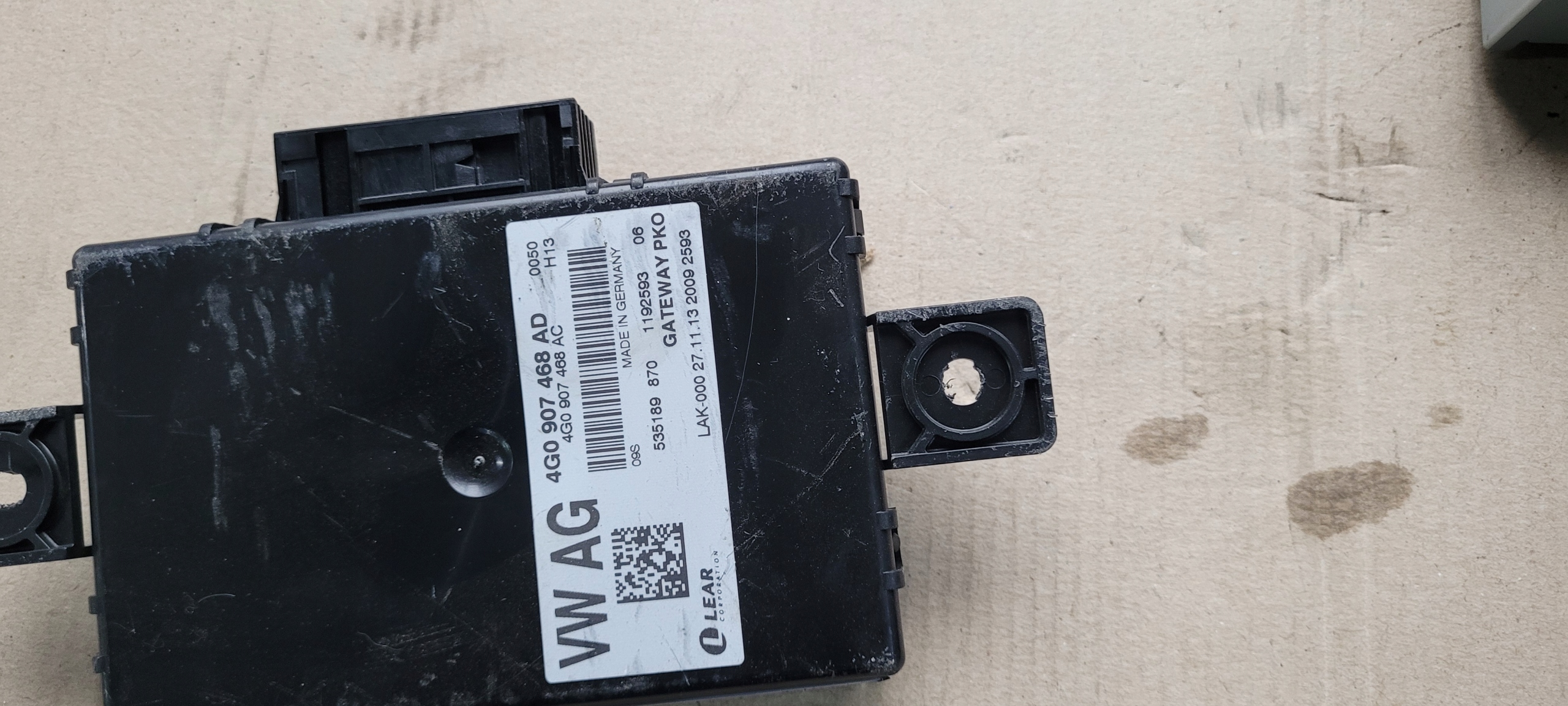 S7 4G A7 module control unit GATEWAY 4G0907468AD A6 C7 4G S6