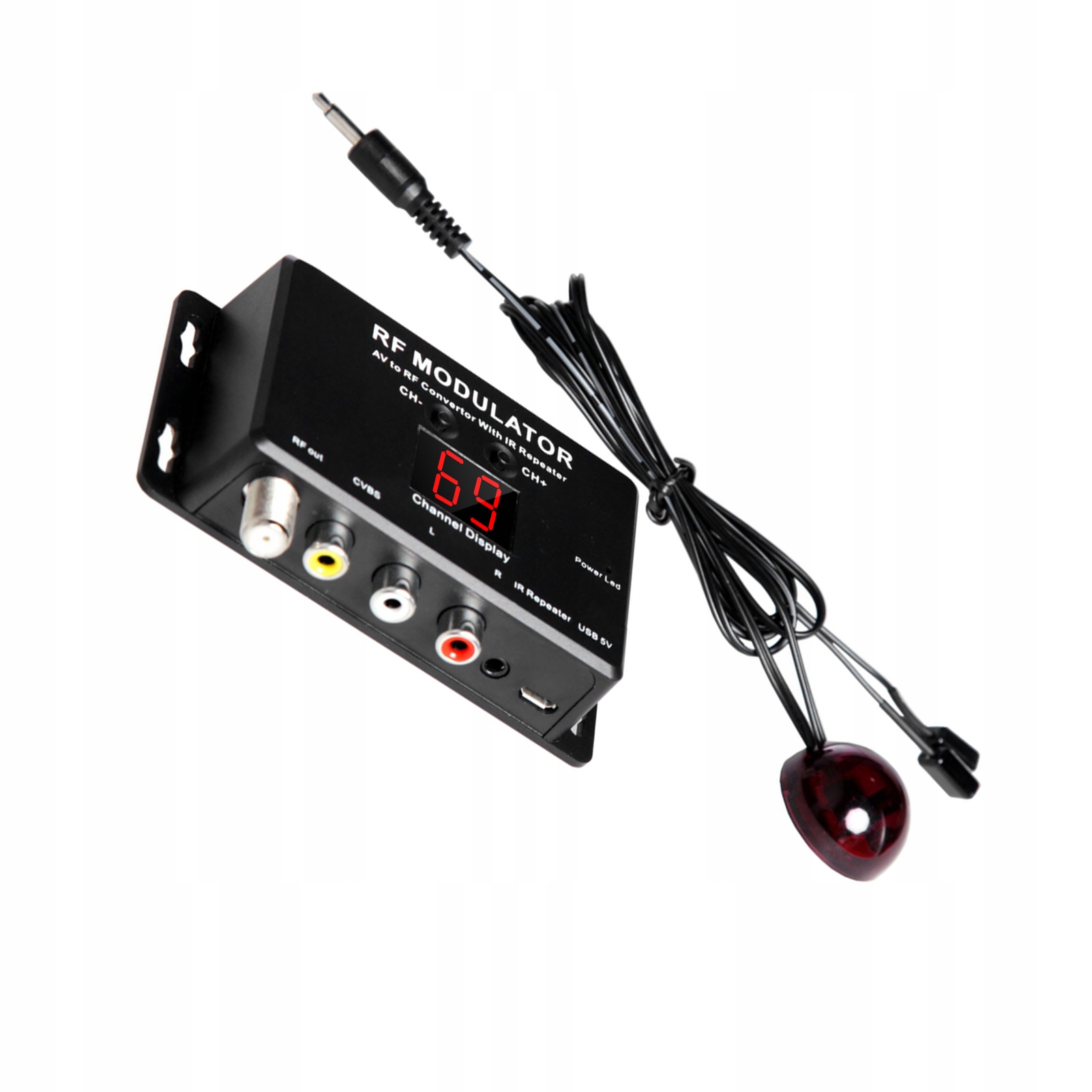 Modulator RF z kompaktem IR Compact AV do konwertera modulatora RF TW