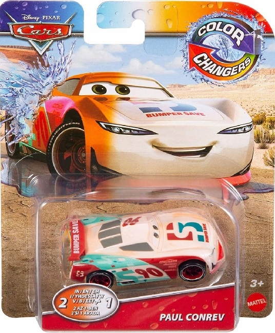 

Cars Autko Zmieniający Kolor Paul Conrev GPB00