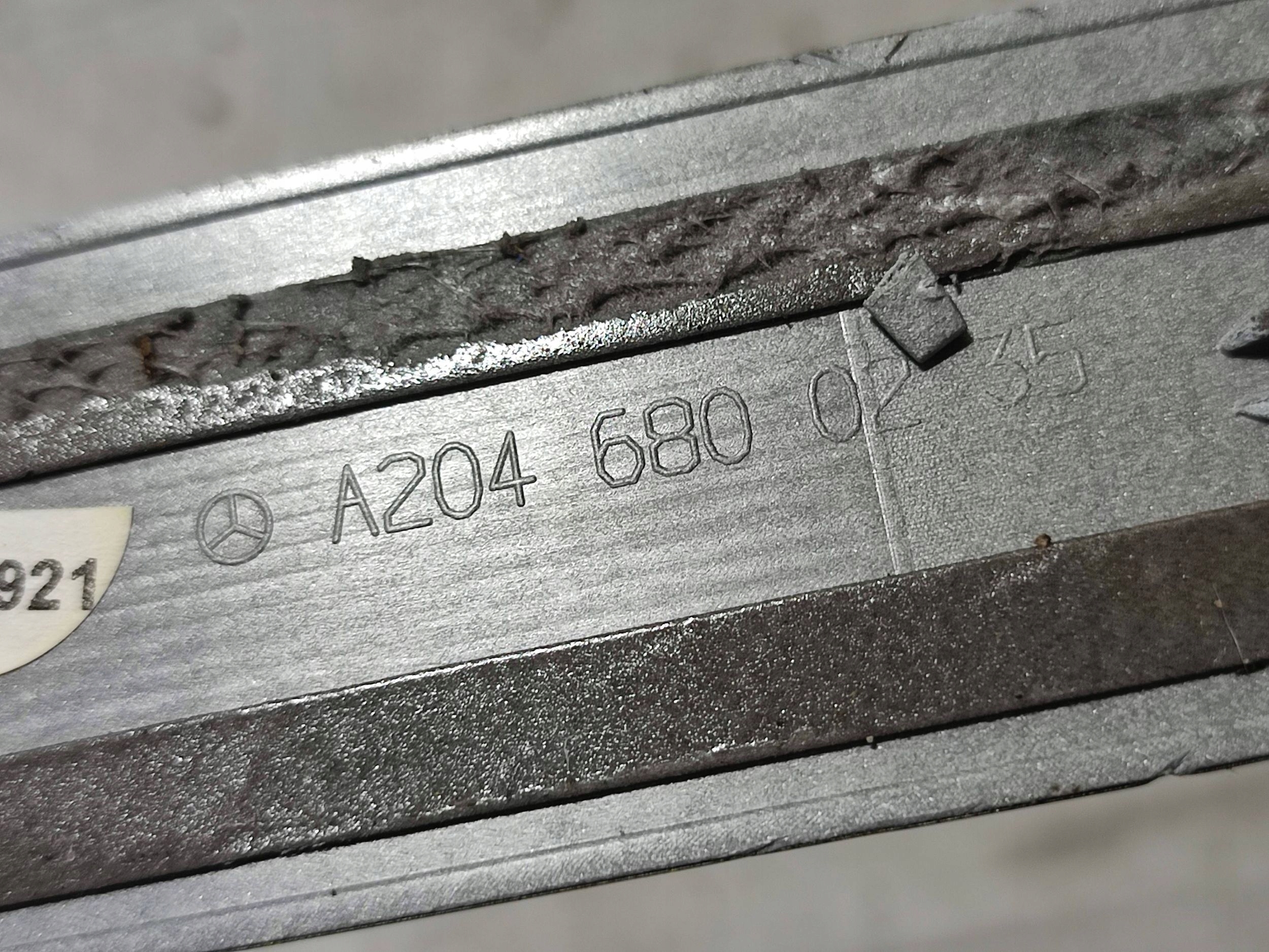 Mercedes-Benz GLK (X204) 2013 rear part side right moulding threshold