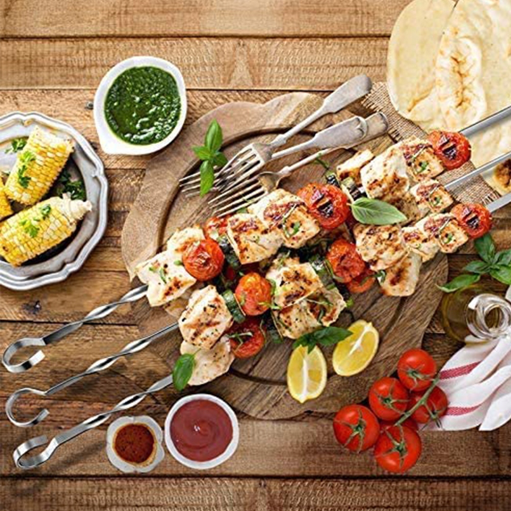 STALOWE SZPIKULCE DO GRILLA 10 SZT WIELOFUNKCYJNE I PRAKTYCZNE Producent inna