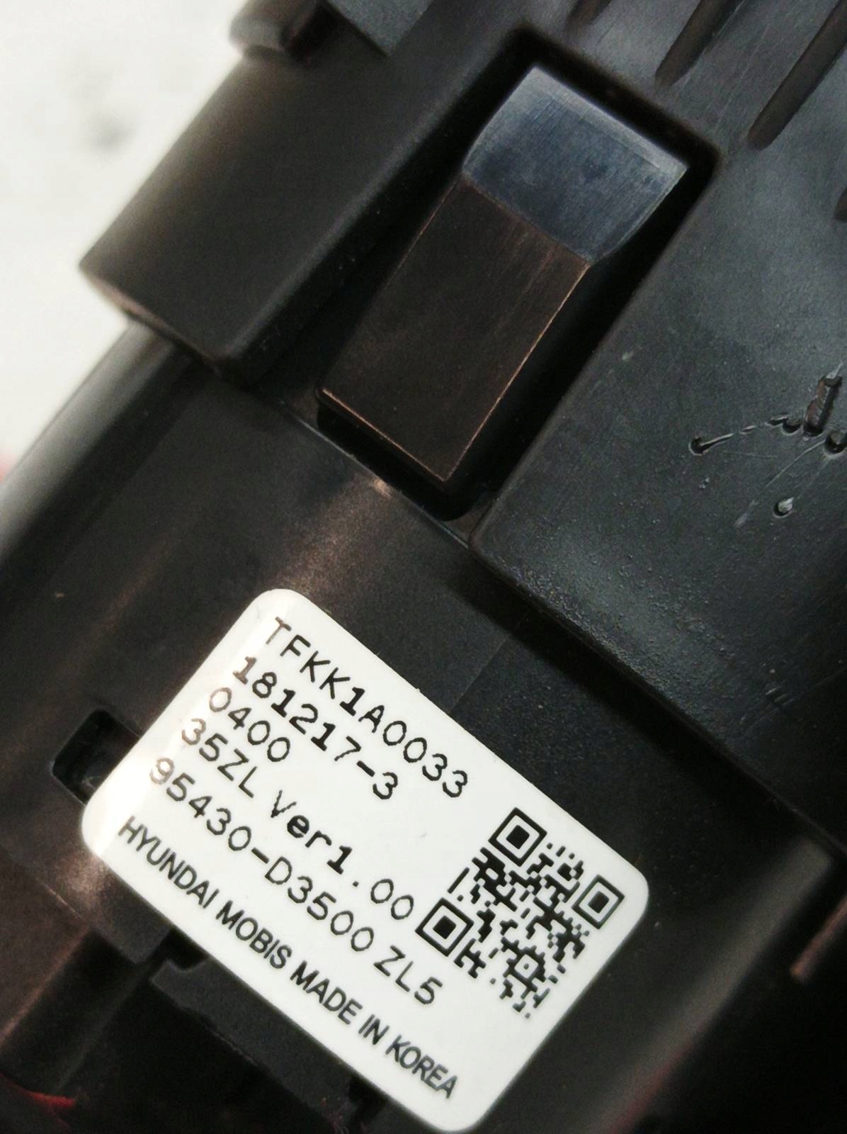 switch START STOP 95430-D3500 Hyundai Tucson III (2015-2020) TL