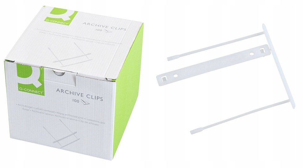 

Klips archiwizacyjny 100 sztuk, do spinania akt