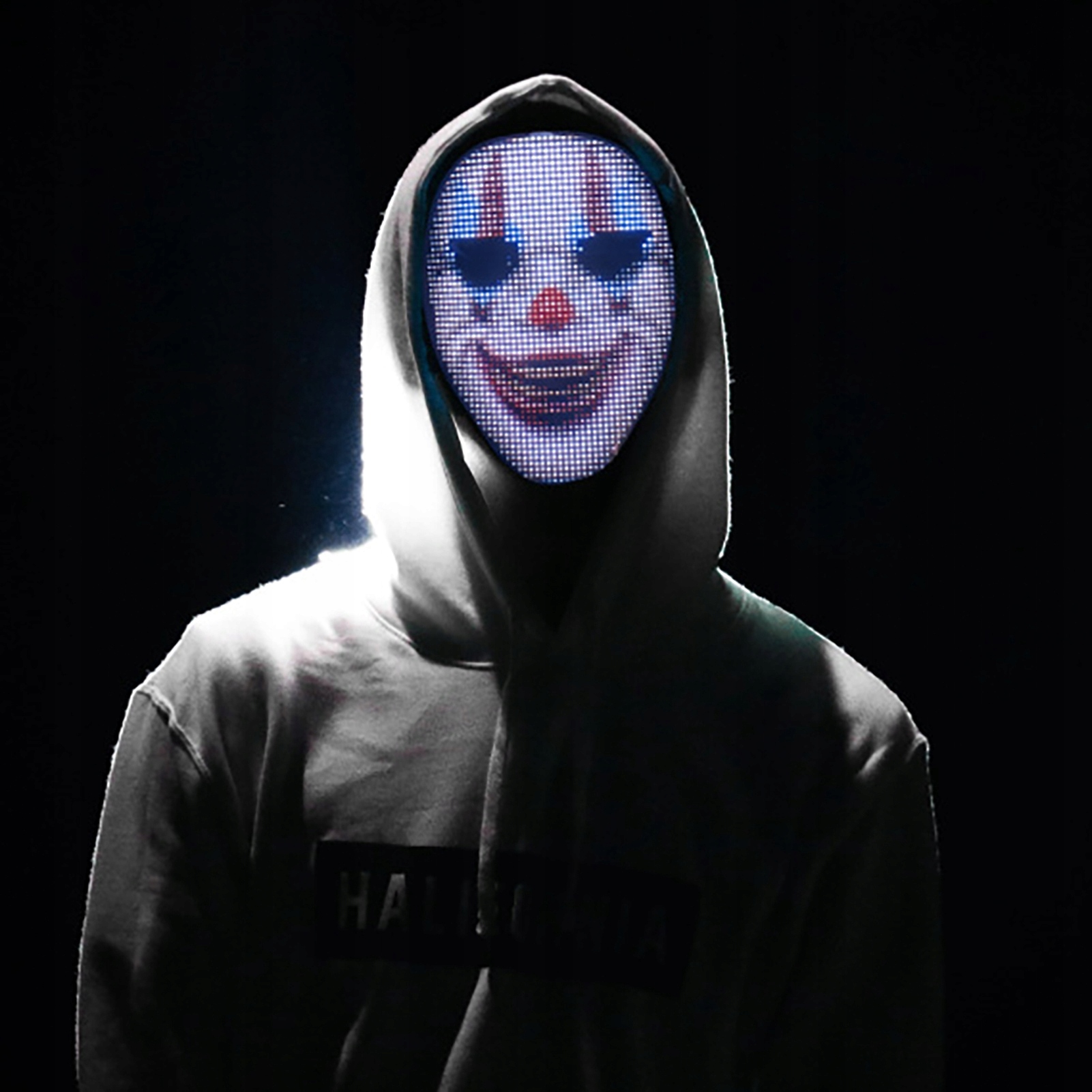 Maska LED Shining APP Maska na kostium Cosplay Producent bez marki