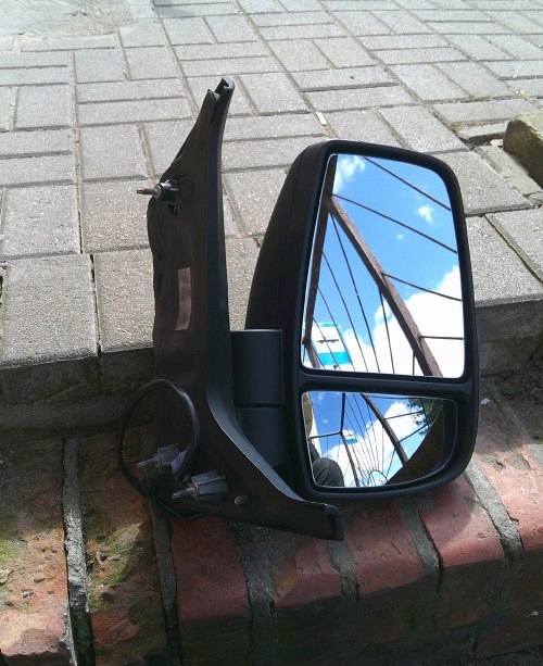 FORD TRANSIT MK8 14+ LUSTERKO PRAWE 6 PIN ORYGINAŁ