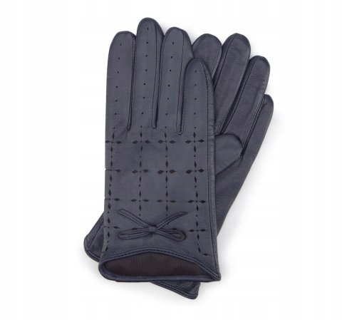 Dámské nezateplené rukavice Wittchen L námořnická modrá