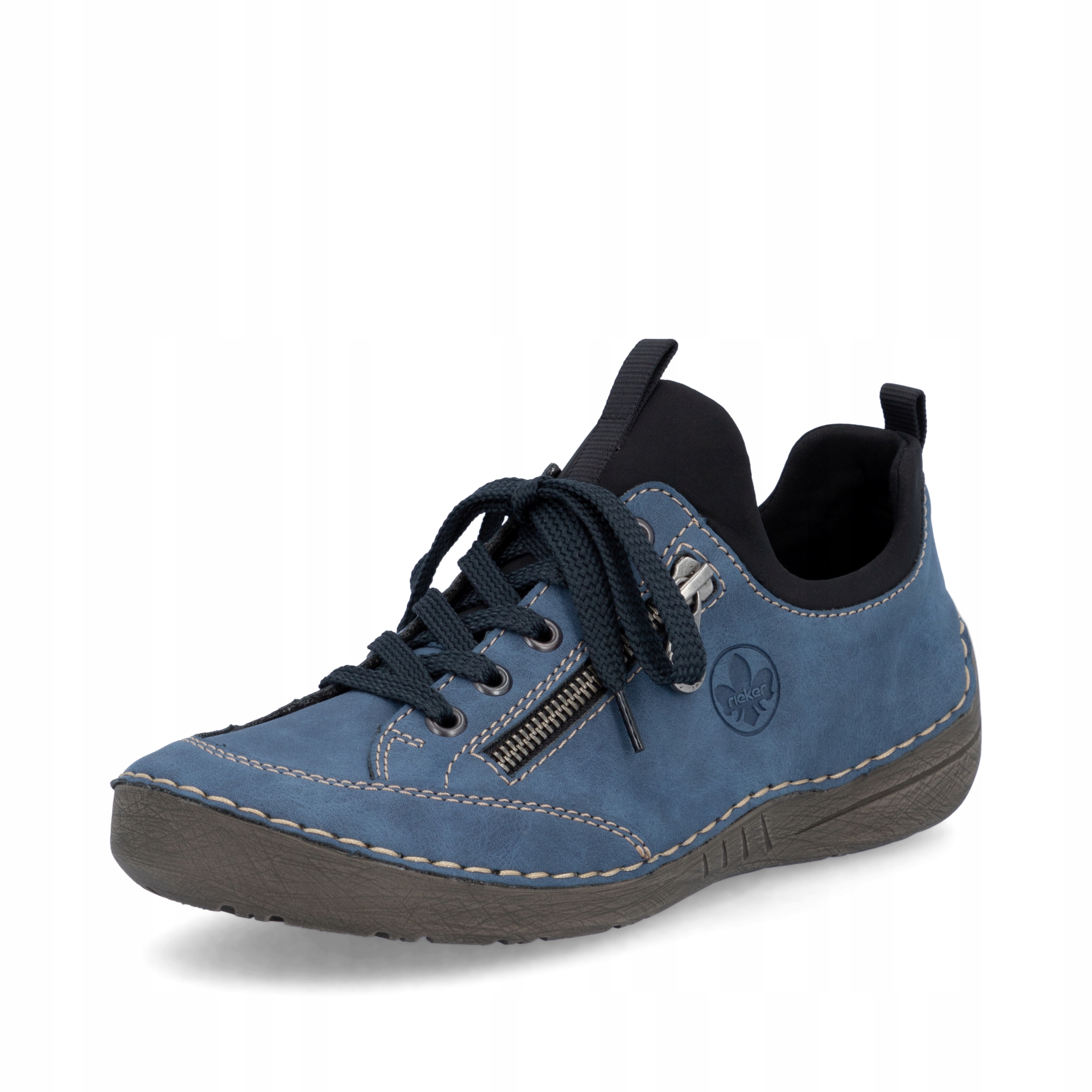 Rieker Antistress Dámské Nazouvací Polobotky 52573-14 Tmavě Modré vel. 39