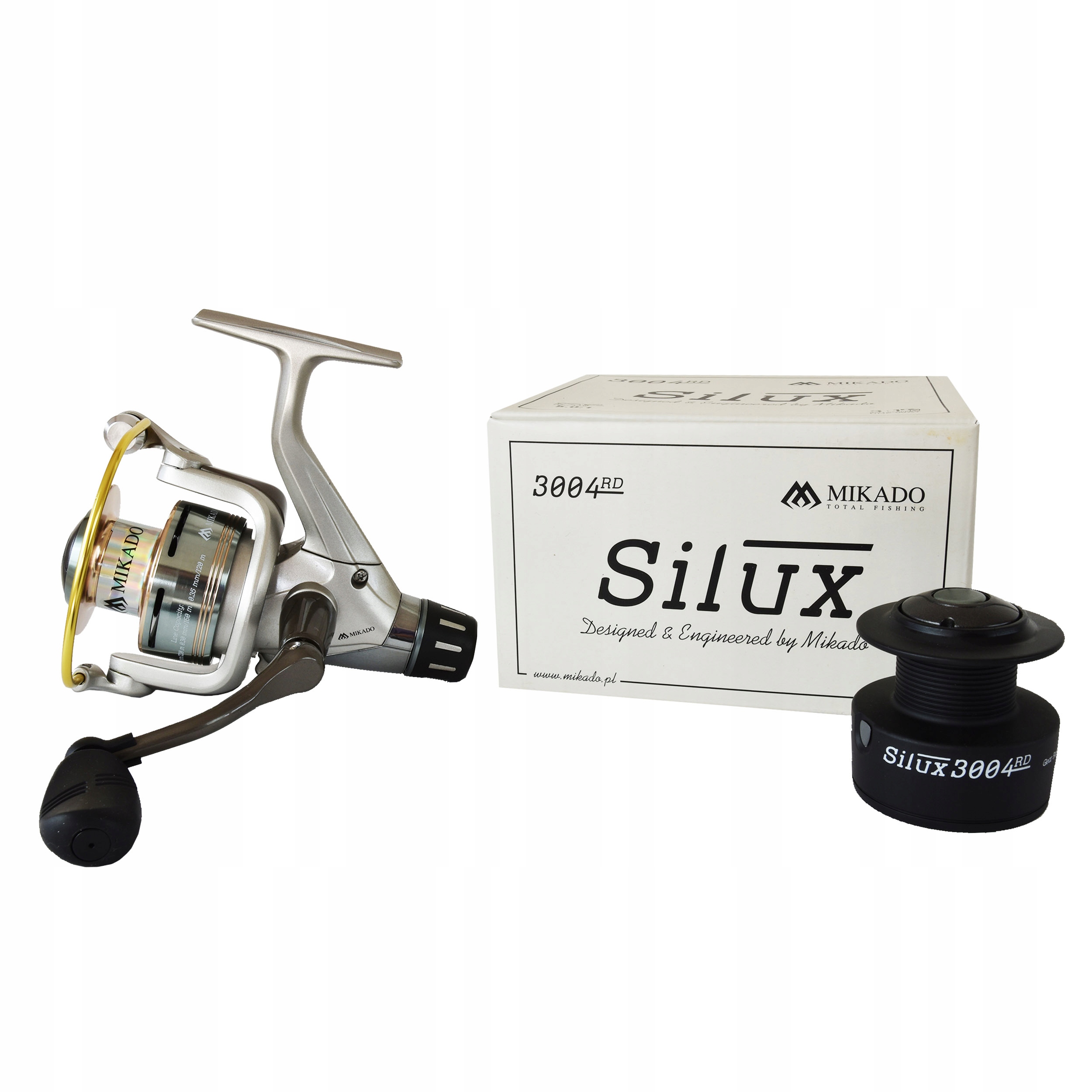 Kołowrotek z tylnym hamulcem Mikado Silux 3004 Rd