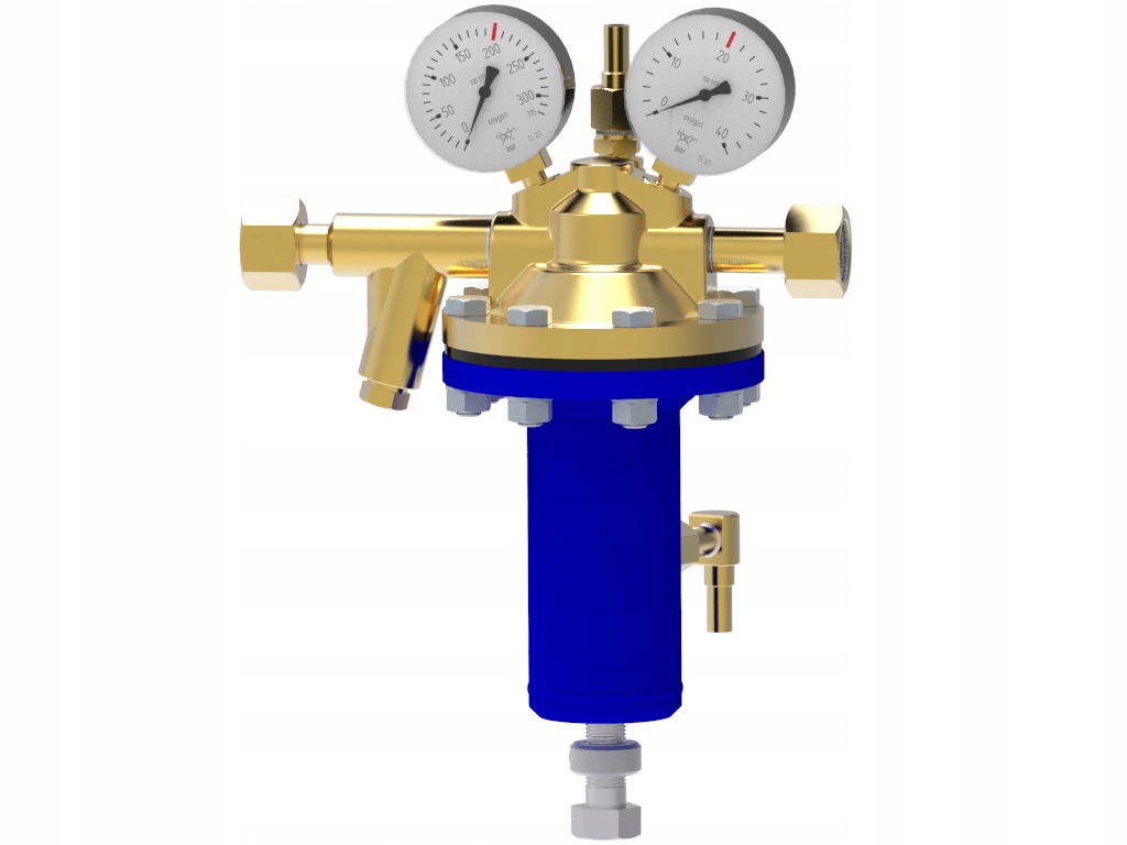 Reduktor centralny do tlenu RCT 20/100 PERUN