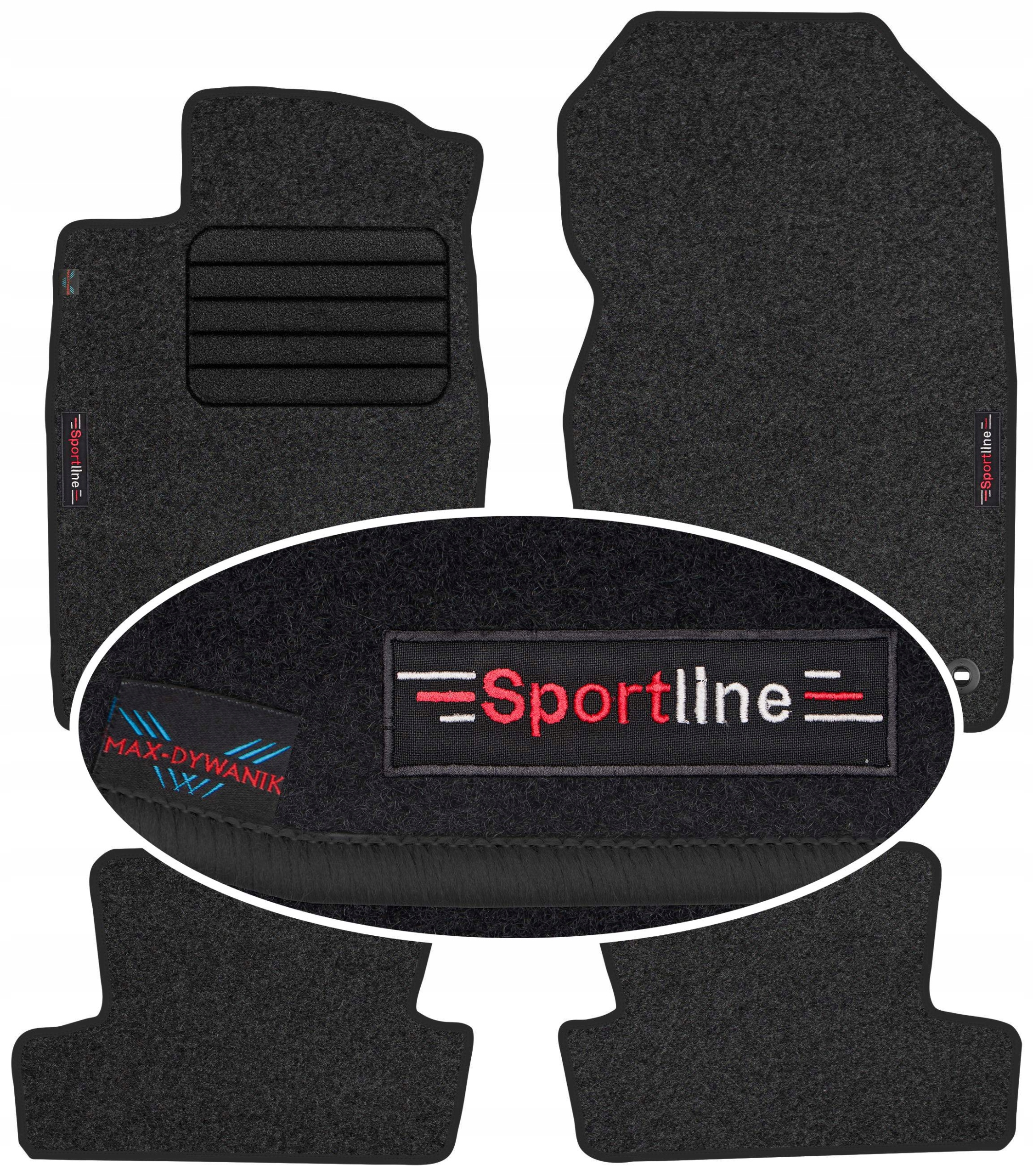 Коврики Max-Коврик велюровые 102388510121 4 el.