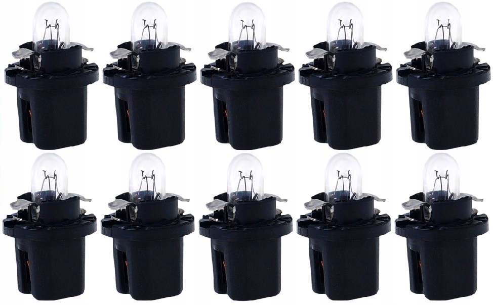Żarówki Żarówka Vision Bax 12V 1.2W B8.5D Opakowanie 10 Sztuk