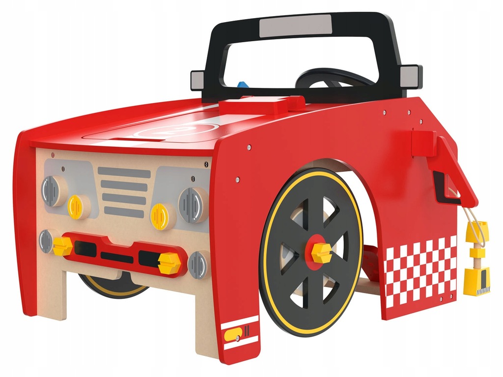 Playtive Mechanik samochodowy drewniana zabawka