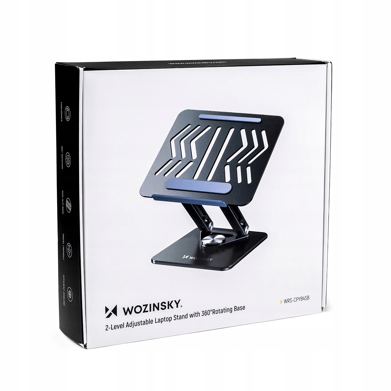 Podstawka pod laptopa, tablet Wozinsky WRS-CPY84SB 360 aluminiowa Gratis!