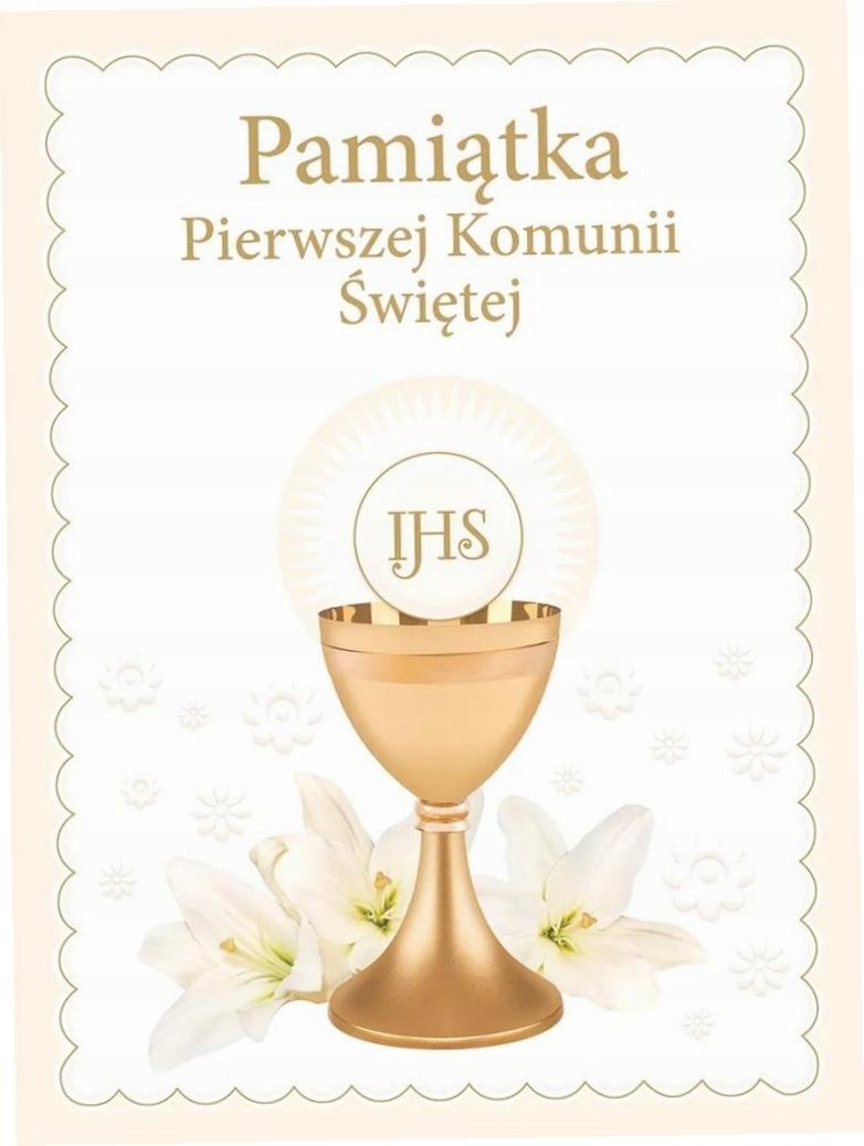 Pamiątka Pierwszej Komunii Świętej