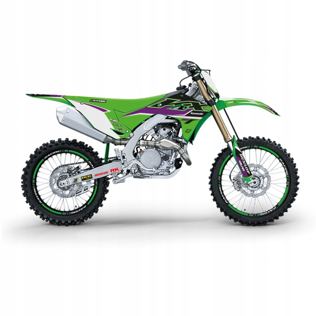 Blackbird Sada Nálepiek (oklein) Kawasaki Kx 250F '25 Kx 450F '24-'25 Dr