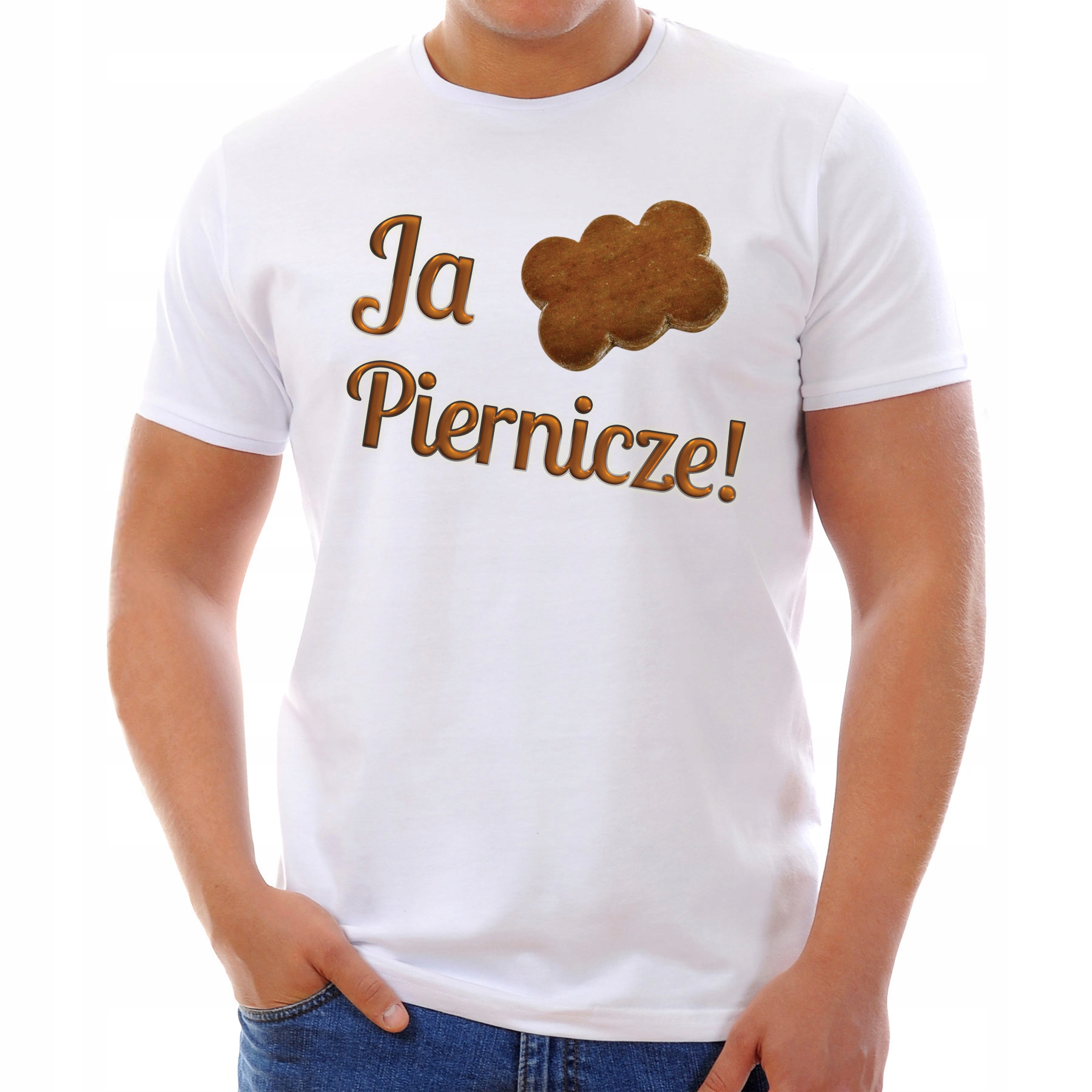 

Koszulka Ja Piernicze (M):: L,: biały
