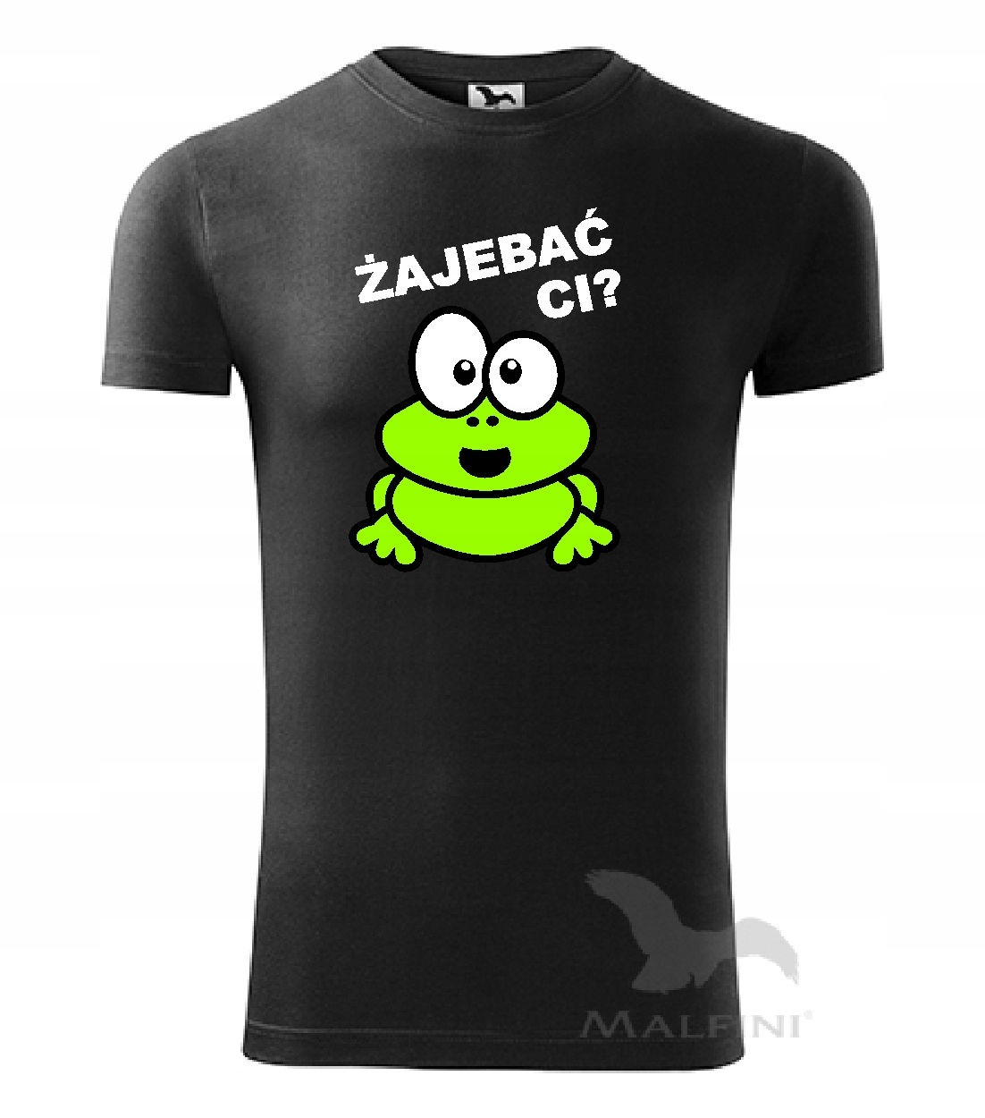 

Koszulka męska prezent żaba Żajebać CI 4XL