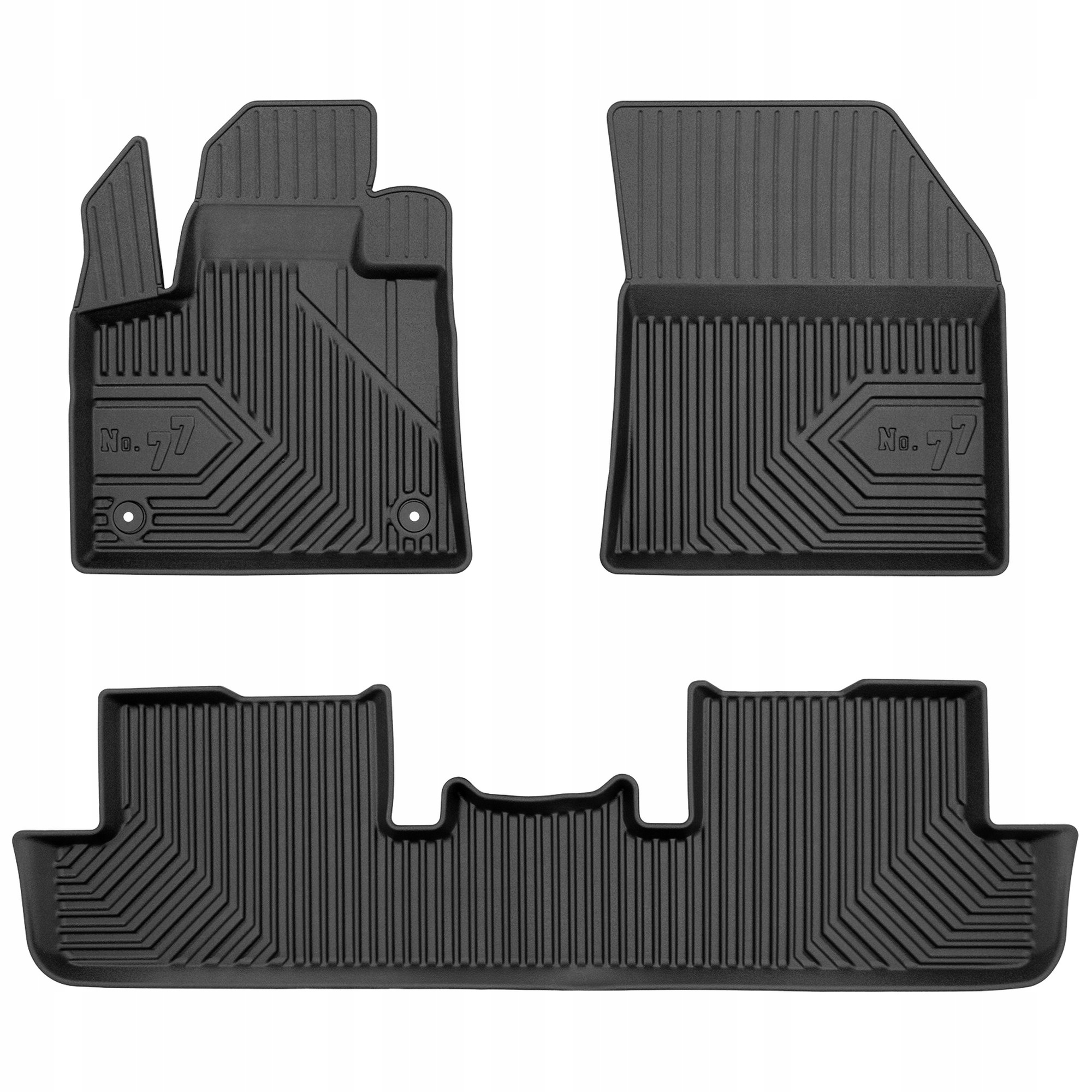 Dywaniki gumowe No.77 Frogum Peugeot 3008 II od 2016