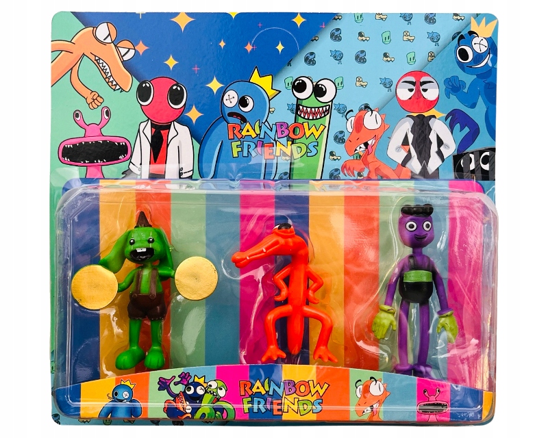 ZESTAW FIGUREK RAINBOW FRIENDS ROBLOX FIGURKI 3W1 13133390404