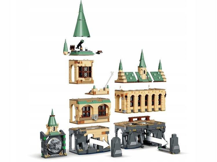 LEGO Komnata Tajemnic Hogwarcie 76389 Harry Potter Liczba elementów 1176 szt.