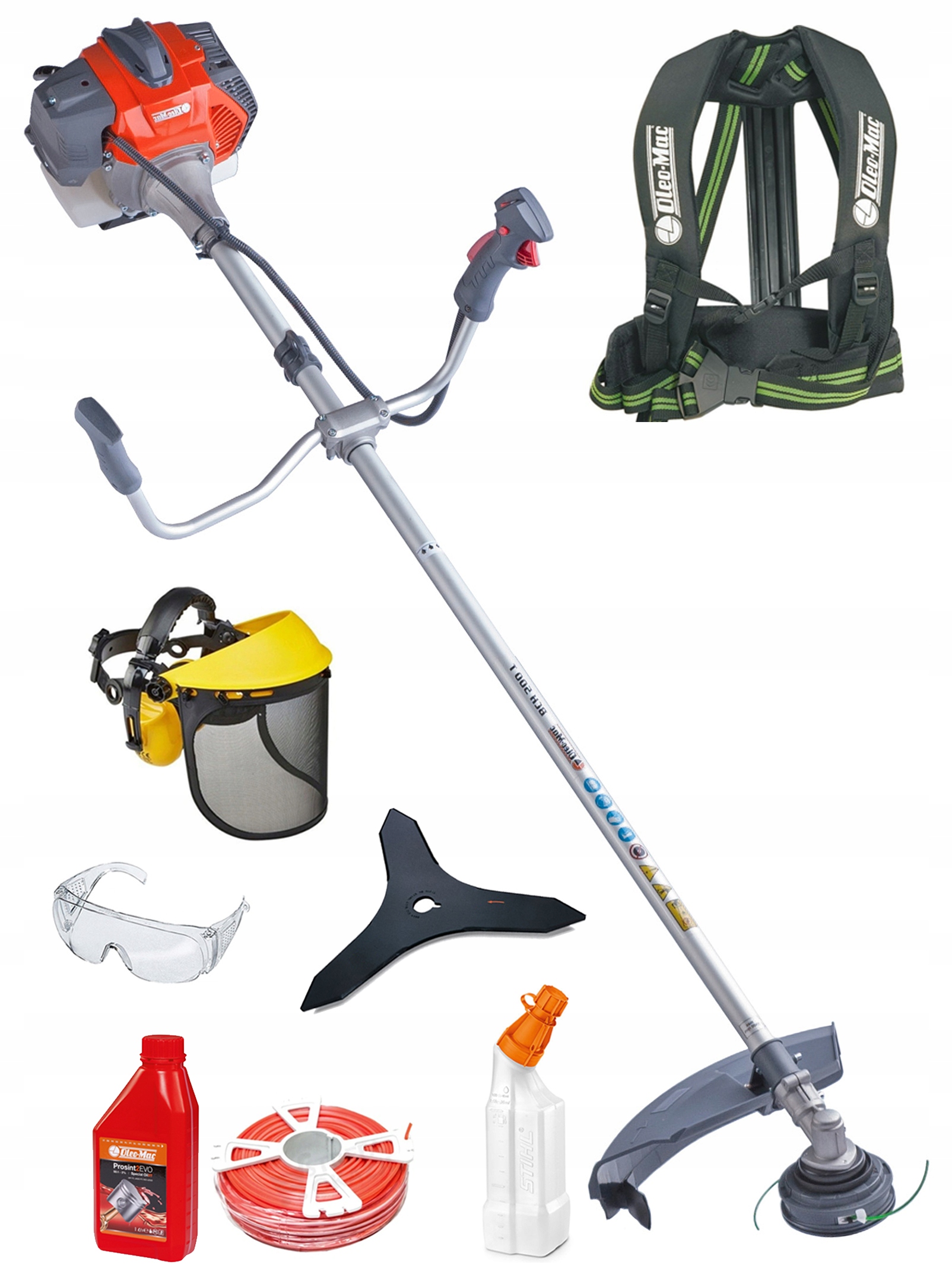 Kosa Spalinowa Oleo-Mac Bch 500T 3,2 Km Tarcza