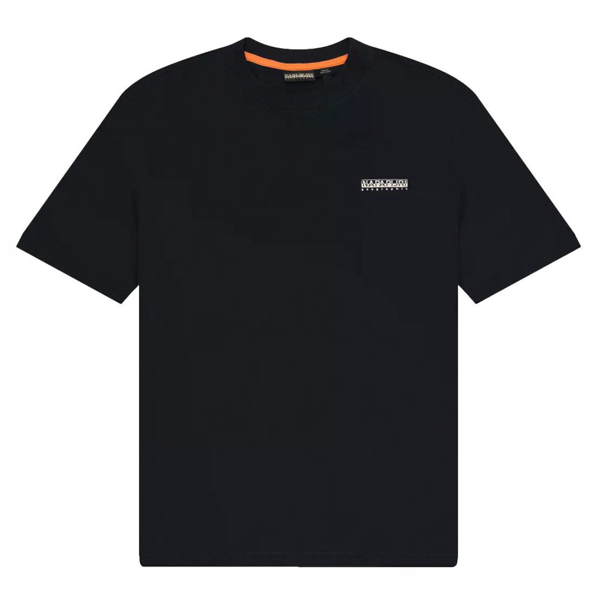 Tričko pánské Napapijri NP0A88TR941 S-small Box Ss Černá 2XL
