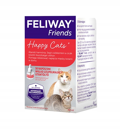 Ceva Animal Health Polska Sp. Z O.o Feliway Friends Náplň do difuzéru 48 ml
