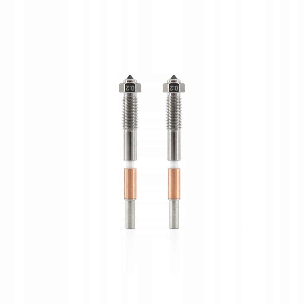 Qidi Plus4 Bimetal Nozzles 0.8 mm trysky pro 3D tiskárnu (2 ks v balení)
