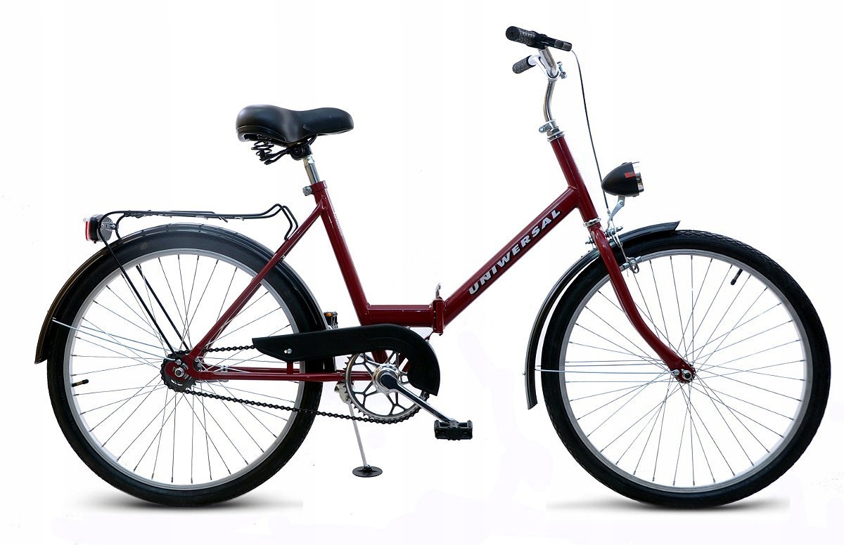 Rower Miejski Montemar Jubilat Uniwersal Składak 24' Składany Polski