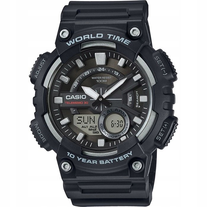 Hodinky Casio AEQ-110W-1AVEF +gravírování