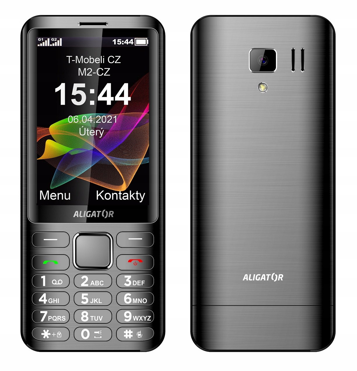 Aligator D950 Dual sim antracit AD950AT
