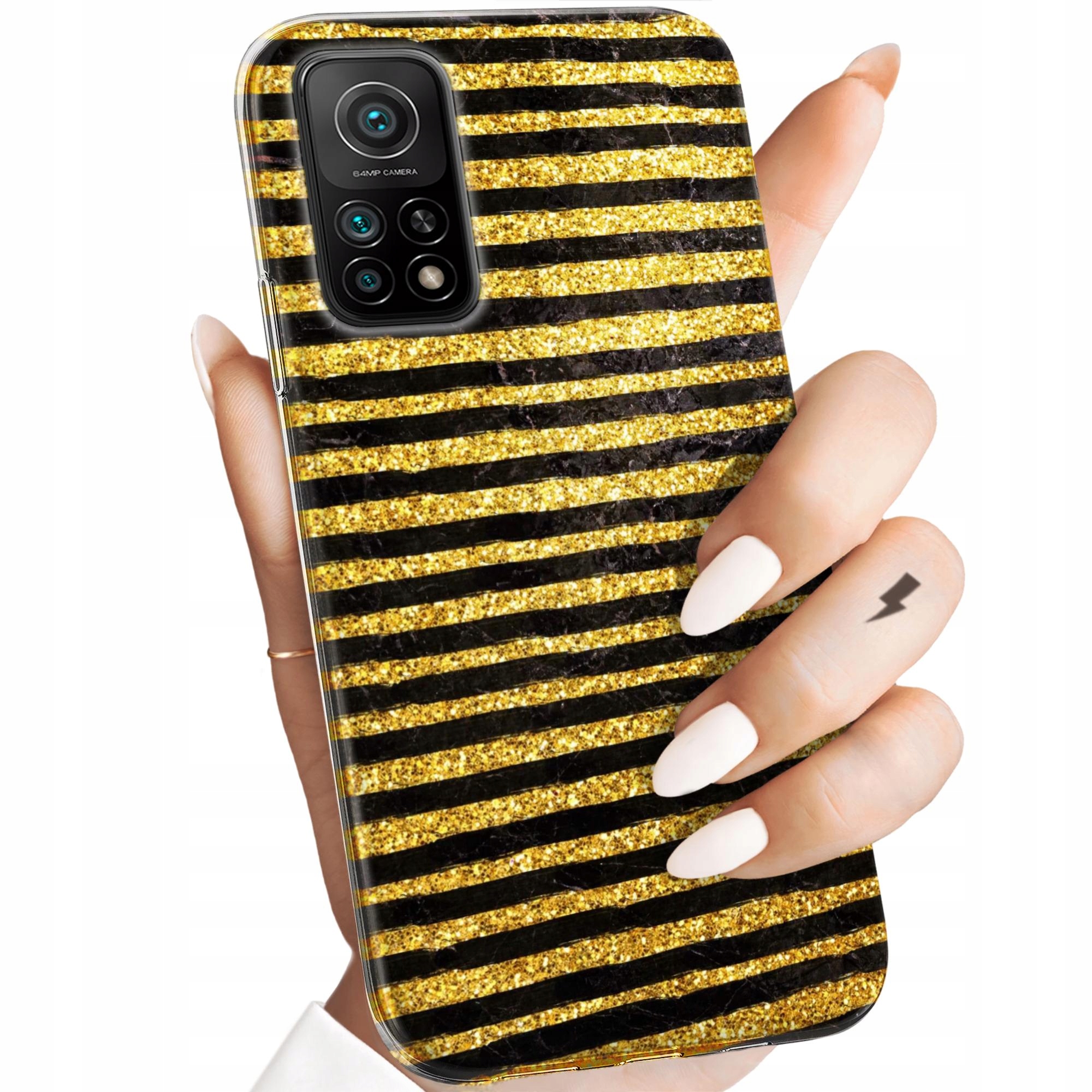 Etui Do Xiaomi MI 10T Pro 5G Złoto Gold Rich Obudowa Pokrowiec Case