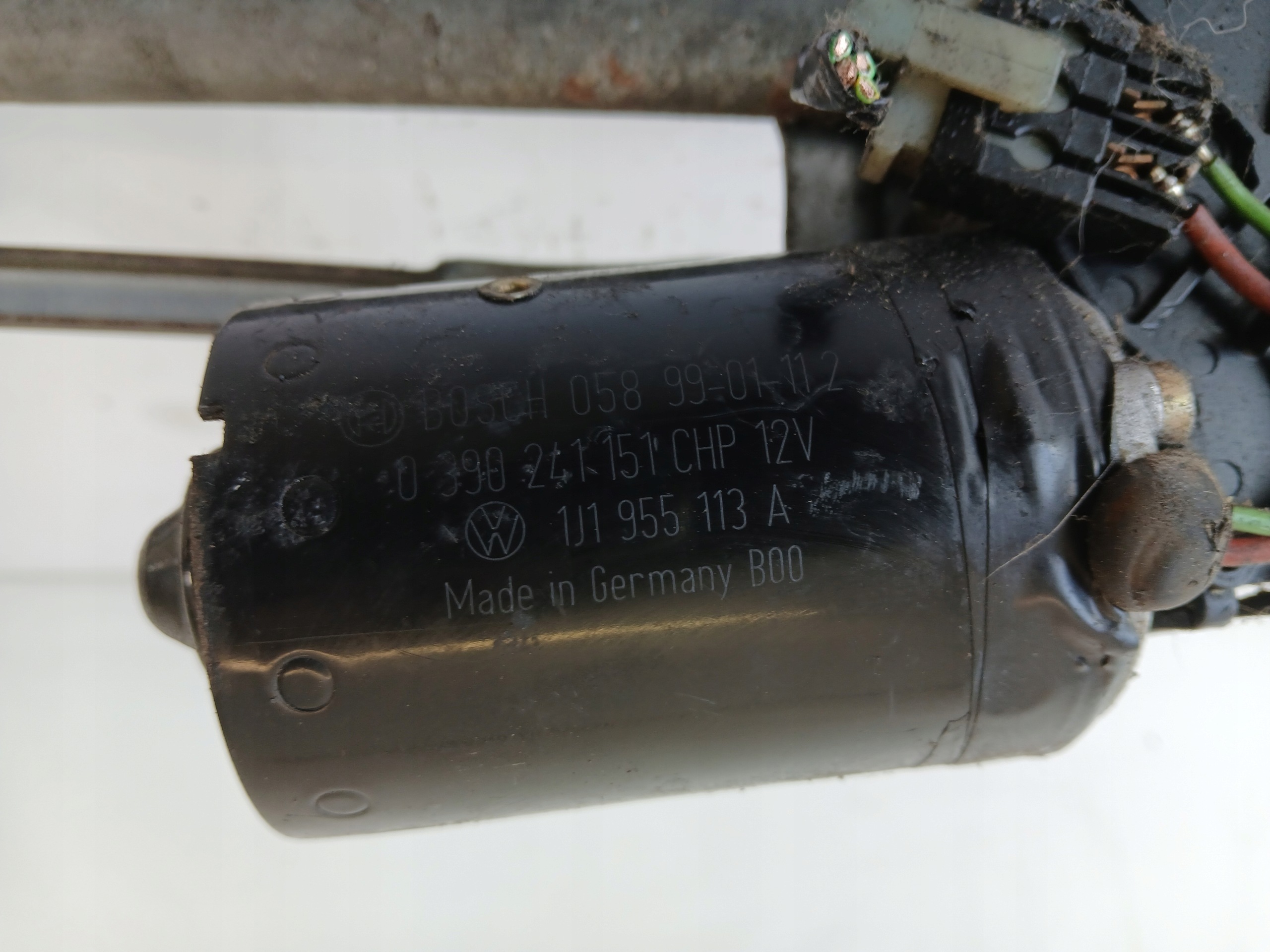 VW GOLF IV wiper mechanism front 1J1955113A