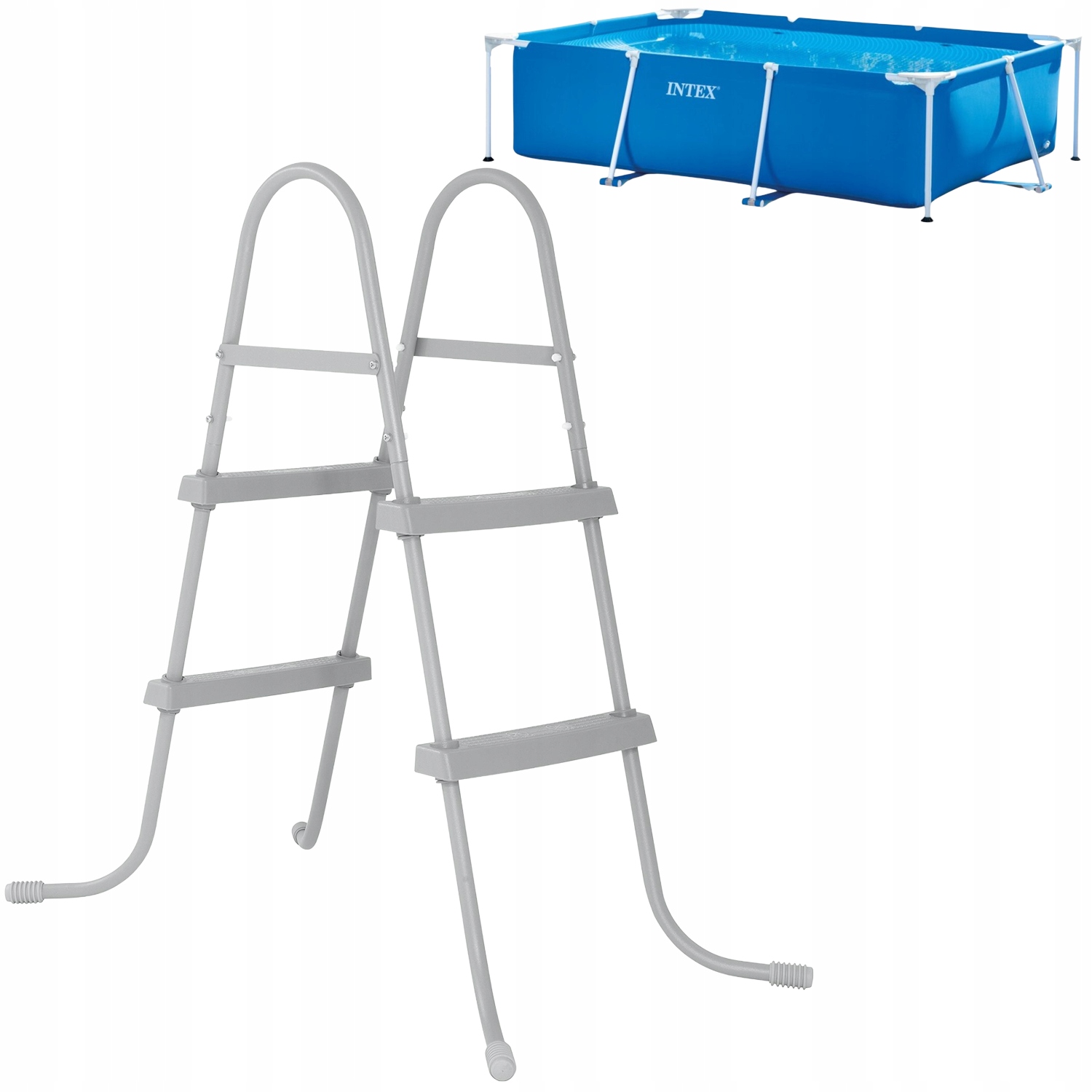 Bezpečný A Stabilní Bazénový Žebřík Intex 28272 Vstup Do Bazénu Schodiště