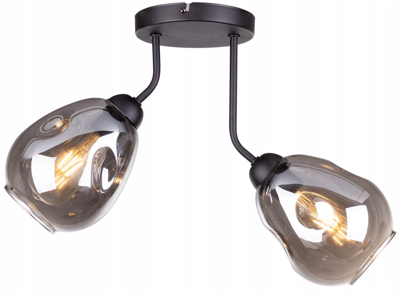 

Lampa Wisząca Sufitowa Żyrandol Plafon Led Szkło
