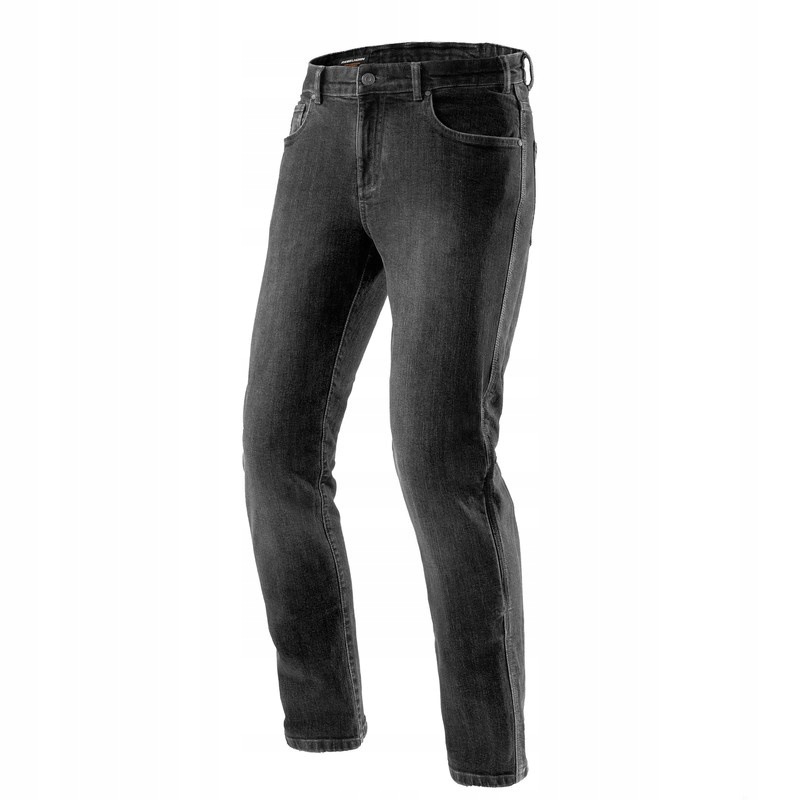 Motocyklové džínsy Rebelhorn Classic Washed Black Monolayer veľ.W34/L34