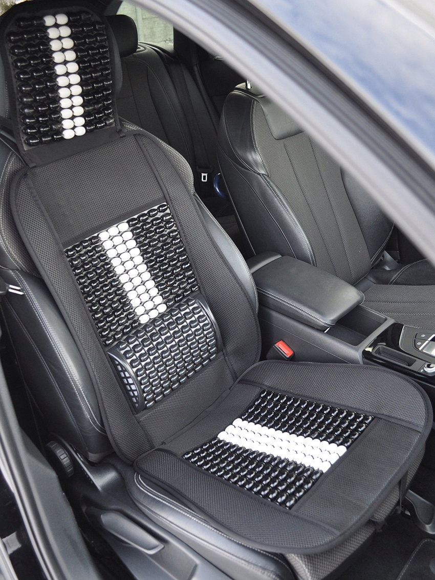 MATA PROFILOWANA NA FOTEL KORALIKI SAMOCHODOWE DREWNIANE KORALE MATOKORALE