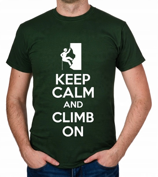 

koszulka Keep Calm And Climb On prezent