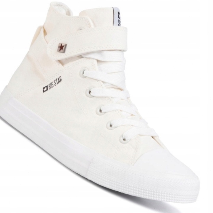 

Trampki Big Star Wysokie Białe FF274579 R38